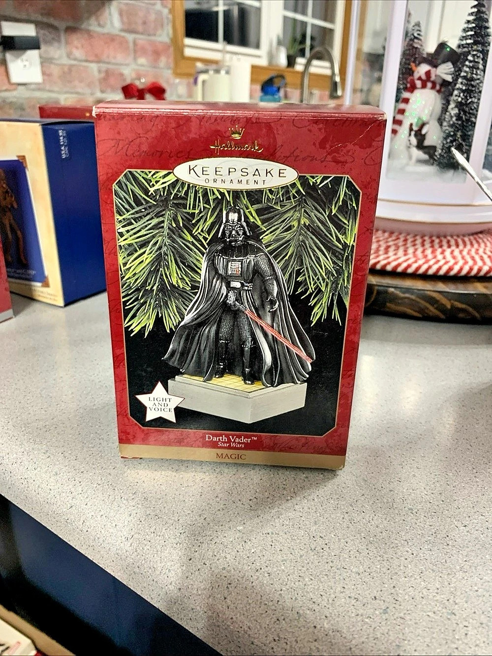 Hallmark Darth Vader Star Wars Light and Voice Keepsake Ornament & Sound